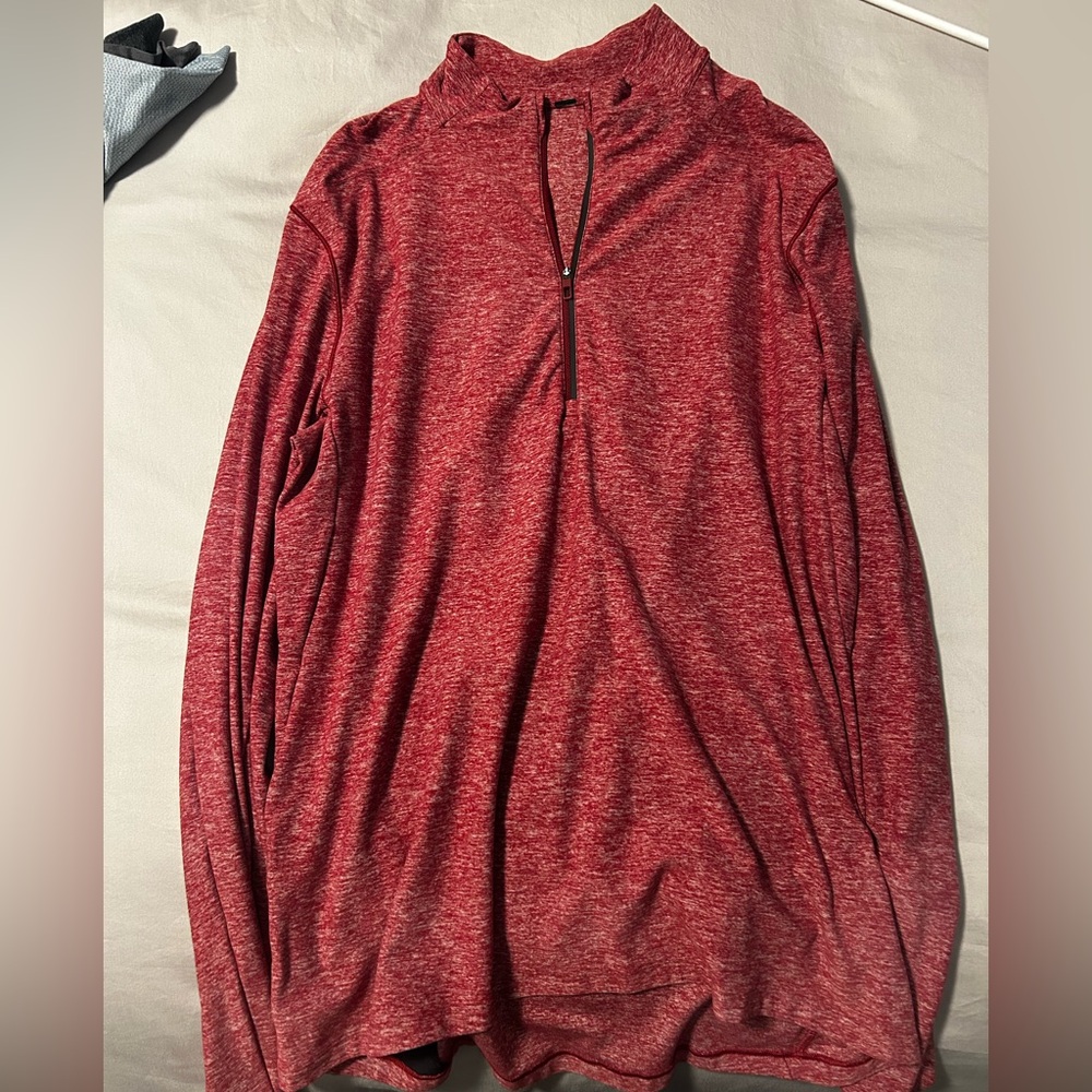 Lululemon Surge Quarter Zip (Red Heather)